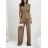 Kurzes Sommerkleid Kurzarm Damen übergroß (40/42/44 Einheitsgröße) ITALIAN FASHION IMD25022