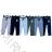 Kurzes Sommerkleid Kurzarm Damen übergroß (40/42/44 Einheitsgröße) ITALIAN FASHION IMD25022