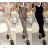 Kurzes Sommerkleid Kurzarm Damen übergroß (40/42/44 Einheitsgröße) ITALIAN FASHION IMD25022