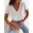 Kurzes Sommerkleid Kurzarm Damen übergroß (40/42/44 Einheitsgröße) ITALIAN FASHION IMD25022