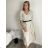 Elegante Hose mit Gürtel für Damen (S/M/L ONE SIZE) ITALIAN FASHION IM425057