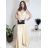 Elegantes Abendkleid für Damen mit Trägern (S/M ONE SIZE) ITALIAN FASHION IMM22fs52571/DR dunkelrosa