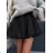 Kurzes Sommerkleid Kurzarm Damen übergroß (40/42/44 Einheitsgröße) ITALIAN FASHION IMD25022