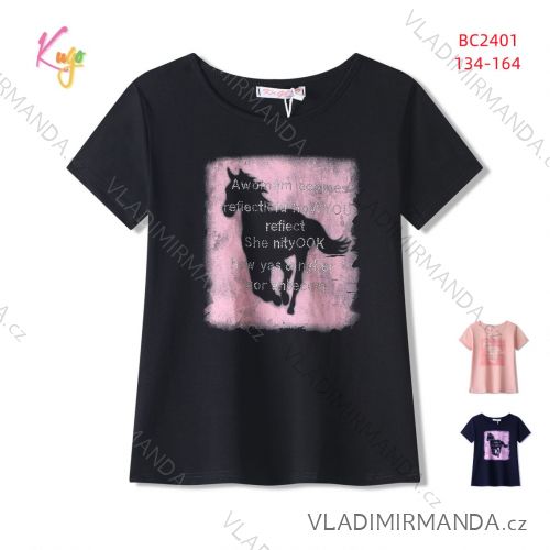 T-Shirt Kurzarm Jungen (134-164) KUGO DL0011