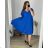 Kurzes Sommerkleid mit langen Ärmeln für Damen, übergroß (54/56/58 Einheitsgröße) ITALIAN FASHION IM425070
