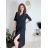 Sommerliches Musselin-Carmen-Kleid für Damen (48/52 EINHEITSGRÖSSE) ITALIAN FASHION IM424294