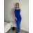 Langes trägerloses Partykleid für Damen (S/M/L Einheitsgröße) ITALIAN FASHION IMPLP2365360011A Burgunder S/M/L