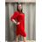 Elegantes Damen-Partykleid mit langen Ärmeln (S/M ONE SIZE) ITALIAN FASHION IM322282
