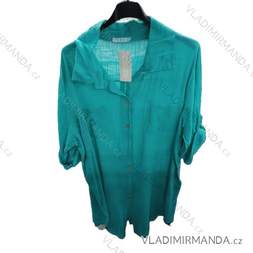 Übergroßer gestrickter Langarmpullover für Damen (S/M EINHEITSGRÖSSE) ITALIAN FASHION IMSN2416125