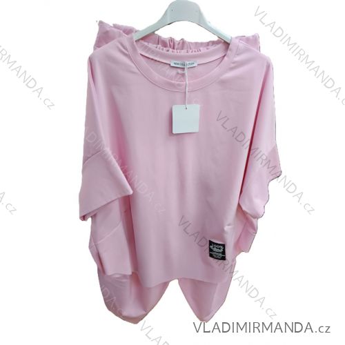 Übergroßer gestrickter Langarmpullover für Damen (S/M EINHEITSGRÖSSE) ITALIAN FASHION IMSN2416125