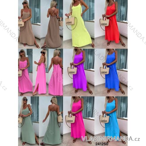 Kurzärmliges Sommer-Freizeitkleid für Damen (S/M/L EINHEITSGRÖSSE) ITALIAN FASHION IMWGB25022