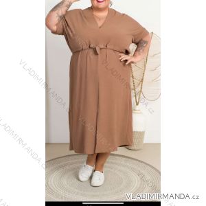 Kurzärmliges Sommer-Freizeitkleid für Damen (S/M/L EINHEITSGRÖSSE) ITALIAN FASHION IMWGB25022