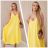 Kurzärmliges Sommer-Freizeitkleid für Damen (S/M/L EINHEITSGRÖSSE) ITALIAN FASHION IMWGB25022