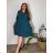 Elegantes Damen-Partykleid mit langen Ärmeln (S/M ONE SIZE) ITALIAN FASHION IM322282
