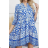 Damen-Sommerkleid mit langen Ärmeln (Einheitsgröße S/M) ITALIAN FASHION IMPEM2455615