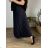 Kurzes Sommerkleid mit langen Ärmeln für Damen, übergroß (54/56/58 Einheitsgröße) ITALIAN FASHION IM425070