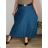 Kurzes Sommerkleid mit langen Ärmeln für Damen, übergroß (54/56/58 Einheitsgröße) ITALIAN FASHION IM425070 44/46/48 grünes Khaki