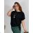 Damen Tunika mit verlängertem Kurzarm (UNI S-M) SWEETISIMA ITALIAN FASHION IMD20069 weiß