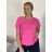 Tunika mit Anhänger Kurzarm Damen Übergröße (3XL/4XL ONE SIZE) ITALIAN FASHION IMC23020