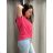 T-Shirt Kurzarm Damen (uni l / xl) ITALIAN FASHION IM420084