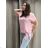 T-Shirt Kurzarm Damen (uni l / xl) ITALIAN FASHION IM420084