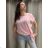 T-Shirt Kurzarm Damen (uni l / xl) ITALIAN FASHION IM420084