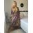 Langärmliges Sommer-Hemdkleid für Damen (S/M/L Einheitsgröße) INDIAN FASHION IMWY23123