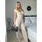 Kurzärmliges Sommer-Freizeitkleid für Damen (S/M/L EINHEITSGRÖSSE) ITALIAN FASHION IMWGB25022 S / M braun