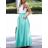 Damen 3/4 Langarm-Hemdkleid (XS/S/M Einheitsgröße) ITALIAN FASHION IMD25030