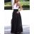 Damen 3/4 Langarm-Hemdkleid (XS/S/M Einheitsgröße) ITALIAN FASHION IMD25030