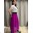 Chiffon Rock Long Ladies (uni sl) ITALIENISCHER MODUS IM319678 S/M hellrosa