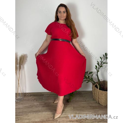 Elegante Hose mit Gürtel für Damen (S/M/L ONE SIZE) ITALIAN FASHION IM425057