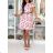 Elegantes Hemd Langarm Damen Kleid (S / M ONE SIZE) ITALIAN FASHION IMWY21734