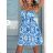 Kurzärmliges Sommer-Freizeitkleid für Damen (S/M/L EINHEITSGRÖSSE) ITALIAN FASHION IMWGB25022