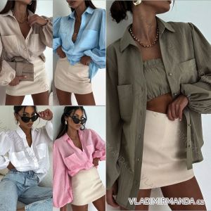 Kurzärmliges Sommer-Freizeitkleid für Damen (S/M/L EINHEITSGRÖSSE) ITALIAN FASHION IMWGB25022