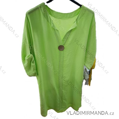 Übergroßer gestrickter Langarmpullover für Damen (S/M EINHEITSGRÖSSE) ITALIAN FASHION IMSN2416125