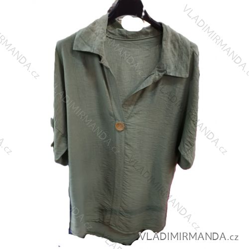 Übergroßer gestrickter Langarmpullover für Damen (S/M EINHEITSGRÖSSE) ITALIAN FASHION IMSN2416125