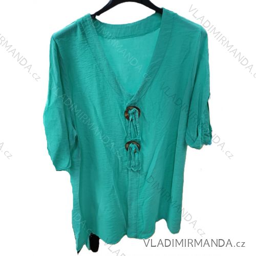 Übergroßer gestrickter Langarmpullover für Damen (S/M EINHEITSGRÖSSE) ITALIAN FASHION IMSN2416125