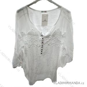 Übergroßer gestrickter Langarmpullover für Damen (S/M EINHEITSGRÖSSE) ITALIAN FASHION IMSN2416125