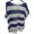Übergroßer gestrickter Langarmpullover für Damen (S/M EINHEITSGRÖSSE) ITALIAN FASHION IMSN2416125
