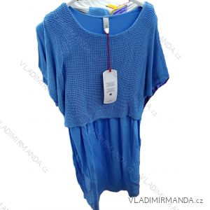 Übergroßer gestrickter Langarmpullover für Damen (S/M EINHEITSGRÖSSE) ITALIAN FASHION IMSN2416125