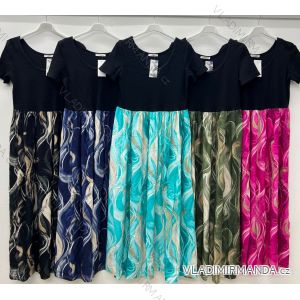Lange Sommerhose in Übergröße für Damen (S/M/L Einheitsgröße) ITALIAN FASHION IM425271