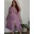Elegantes Hemd Langarm Damen Kleid (S / M ONE SIZE) ITALIAN FASHION IMWY21734