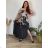 Sommerkleid Carmen aus Musselin für Damen (Einheitsgröße S/M) ITALIAN FASHION IMWE231506 -   weiß -