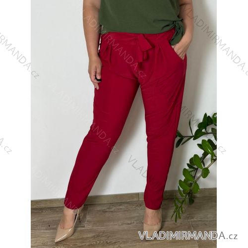 Nohavice letné dlhé IceCool dámske (S / M ONE SIZE TALIANSKÁ MÓDA IMM21852 XL/2XL Fuchsie