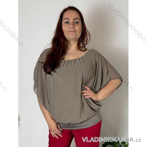 T-Shirt Kurzarm Damen Neon (Einheitsgröße / Neon) ITALIENISCHE MODA IM2191208
