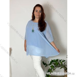 Übergroßer gestrickter Langarmpullover für Damen (S/M EINHEITSGRÖSSE) ITALIAN FASHION IMSN2416125