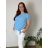 T-Shirt Kurzarm Damen (uni l / xl) ITALIAN FASHION IM420084