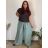 Lange Sommerhose in Übergröße für Damen (S/M/L Einheitsgröße) ITALIAN FASHION IM425271