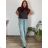 Lange Sommerhose in Übergröße für Damen (S/M/L Einheitsgröße) ITALIAN FASHION IM425271